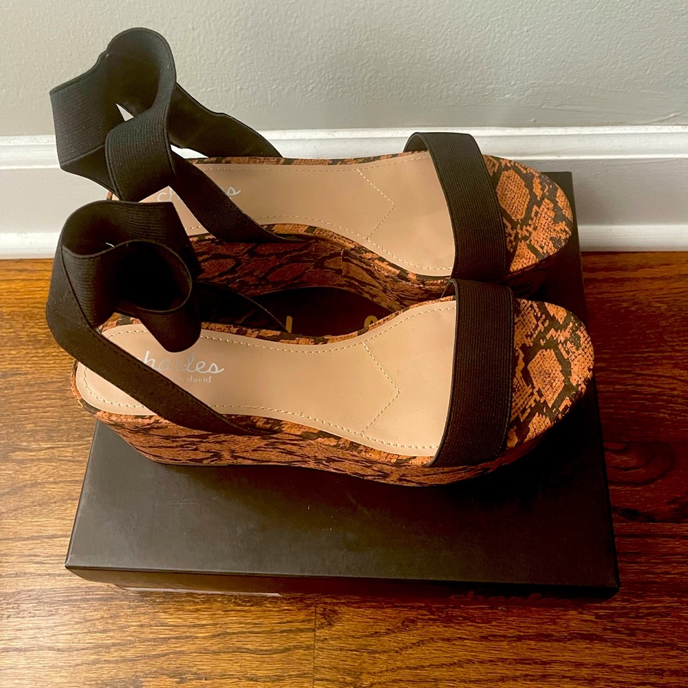 Charles David Brand new hot wedges!!! Size 9